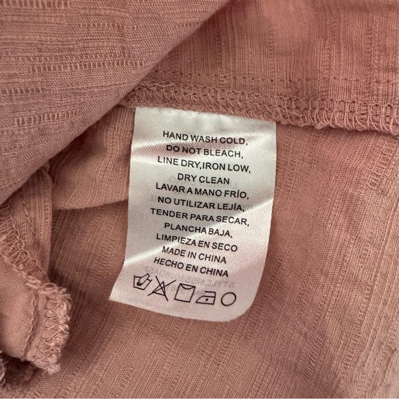 ARULA Kaelie Puff Sleeve Babydoll Mini Dress Size A 1X PINK - Picture 6 of 10